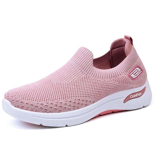 Shoes Female Autumn New 2023 Foreign Trade Women's Shoes Casual Mom Shoes Shoes Socks Shoes Soft Sole Sports Shoes Female