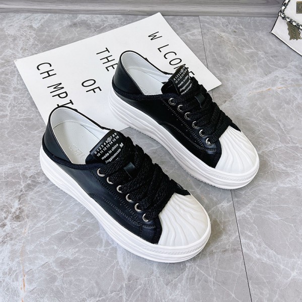 Women's Shoes, Small White Shoes, New Dissolving Shoes For Women In Spring And Summer 2023, Two Pairs Of Women's Versatile Thick Soled Shoes