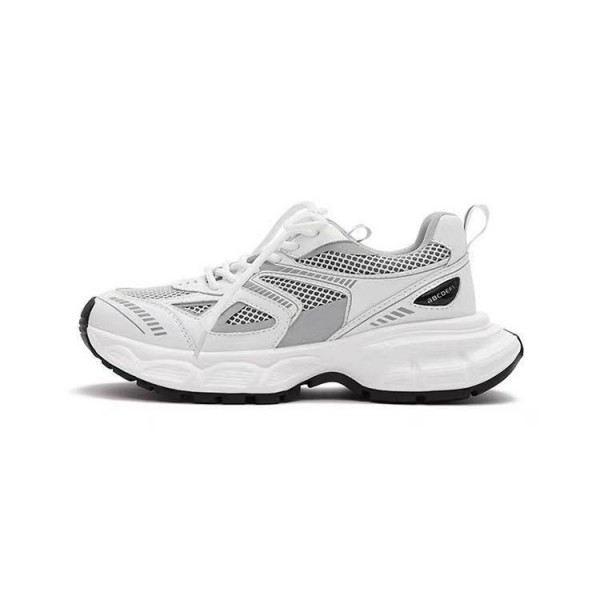 Ma Su Shi 2023 New Trendy Thick Sole Silver Dad Shoes Women's Autumn And Winter Lightweight Sports Shoes Casual Running Women's Shoes